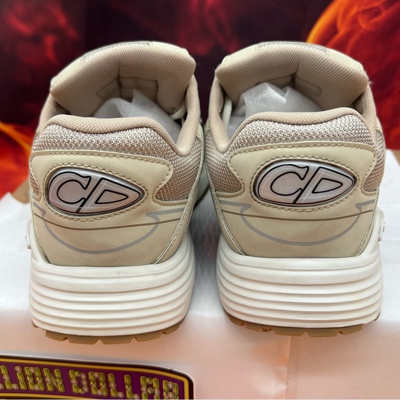 Dior b30 reflective sneaker ‘cream’ Sz- 9M/42EU - Picture 6 of 11